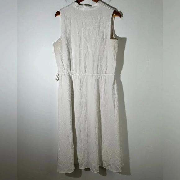 Kasper White A Line Dress - Picture 2 of 3